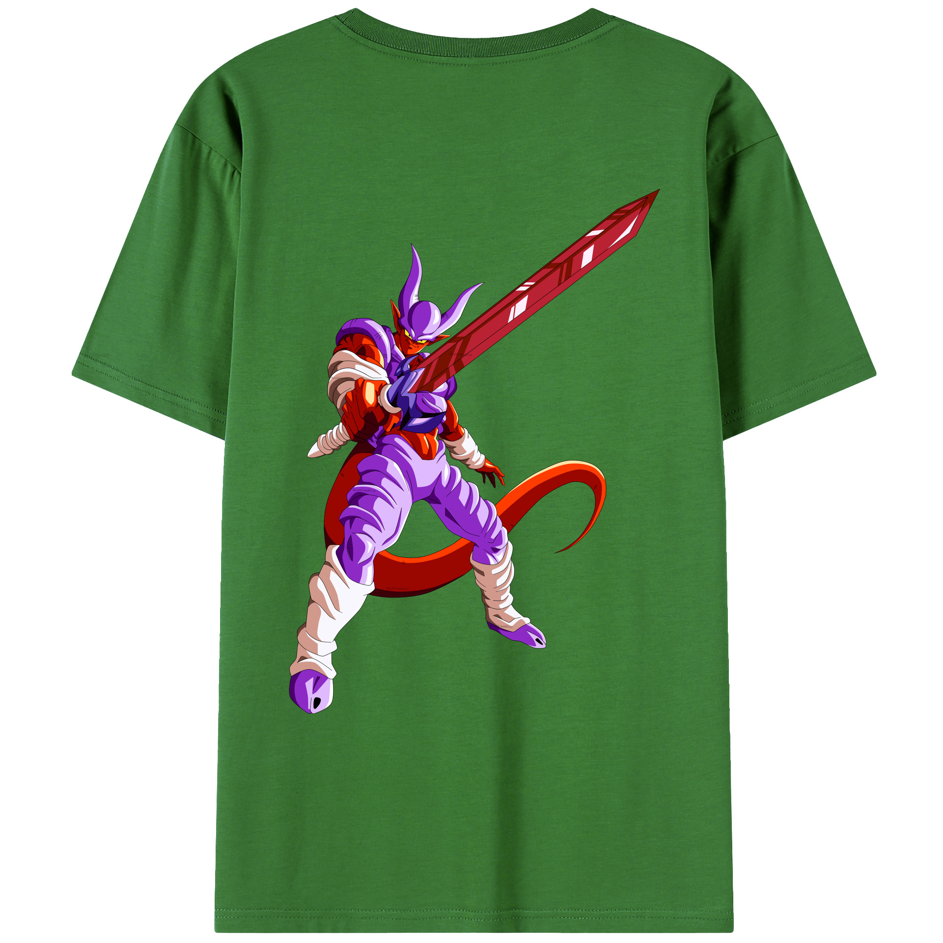 （画像用） ドラゴンボール ジャネンバ DRAGON BALL Janemba レディース半袖Tシャツ(バックプリント)